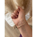 Lovely Hoop bangle goldfilled 14 carats gold