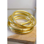 Golden Mantra Buddhist Bracelet